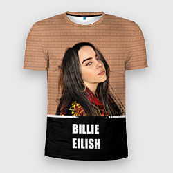 Футболка спортивная мужская Billie Eilish, цвет: 3D-принт