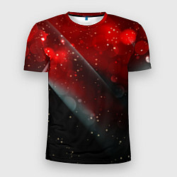 Мужская спорт-футболка Red & Black
