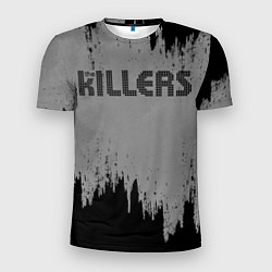 Футболка спортивная мужская The Killers Logo, цвет: 3D-принт