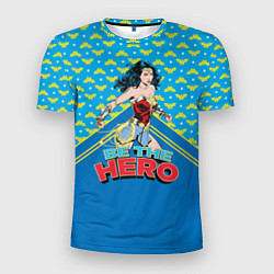 Мужская спорт-футболка Be the hero