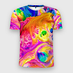 Футболка спортивная мужская TIE DYE, цвет: 3D-принт