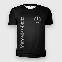 Футболка спортивная мужская Mersedes, цвет: 3D-принт