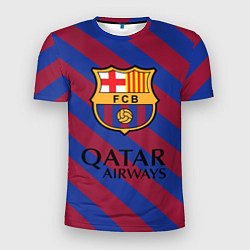 Футболка спортивная мужская Barcelona, цвет: 3D-принт