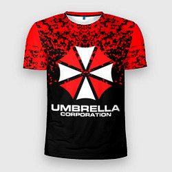 Футболка спортивная мужская Umbrella Corporation, цвет: 3D-принт