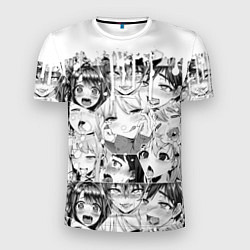 Футболка спортивная мужская AHEGAO, цвет: 3D-принт