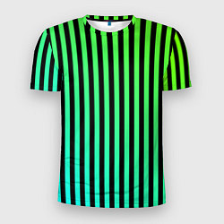 Футболка спортивная мужская Пикси полосы, цвет: 3D-принт