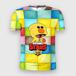 Футболка спортивная мужская Brawl Stars:Leon Sally, цвет: 3D-принт