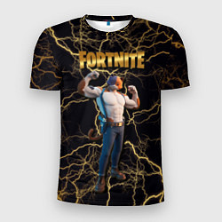 Мужская спорт-футболка Meowcles Fortnite 2