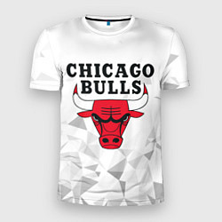 Футболка спортивная мужская CHICAGO BULLS, цвет: 3D-принт