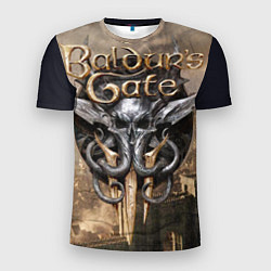 Мужская спорт-футболка Baldurs gate 3