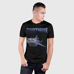Футболка спортивная мужская Loot Shark Fortnite, цвет: 3D-принт — фото 2