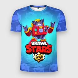Мужская спорт-футболка Вольт - Brawl Stars