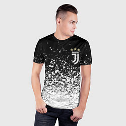 Футболка спортивная мужская JUVENTUS, цвет: 3D-принт — фото 2