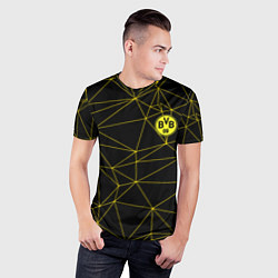 Футболка спортивная мужская BORUSSIA, цвет: 3D-принт — фото 2