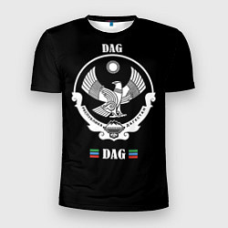 Мужская спорт-футболка Дагестан