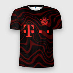 Футболка спортивная мужская FC Bayern Munchen 2021, цвет: 3D-принт