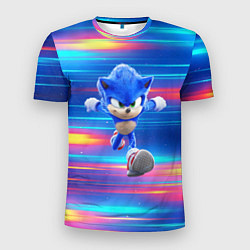 Футболка спортивная мужская Sonic Speed, цвет: 3D-принт
