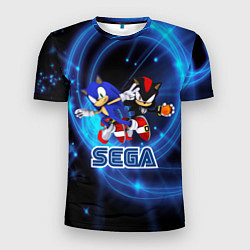 Футболка спортивная мужская Sonic SEGA, цвет: 3D-принт