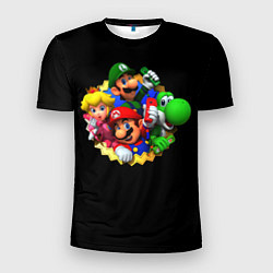Мужская спорт-футболка Марио
