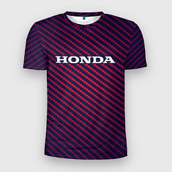 Футболка спортивная мужская HONDA ХОНДА, цвет: 3D-принт