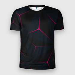 Футболка спортивная мужская Тетраэдр, цвет: 3D-принт