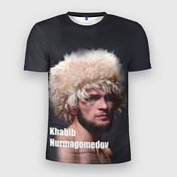Мужская спорт-футболка Хабиб Нурмагомедов