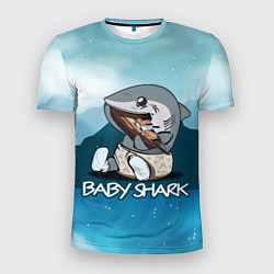 Мужская спорт-футболка Baby Shark