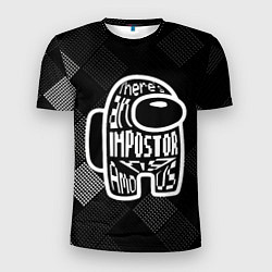 Футболка спортивная мужская Among Us W Plain, цвет: 3D-принт