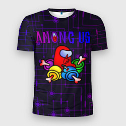 Мужская спорт-футболка Among Us Амонг Ас