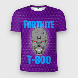 Футболка спортивная мужская Fortnite скин T-800, цвет: 3D-принт