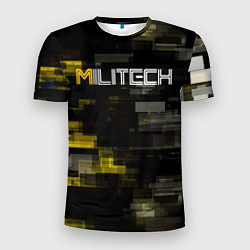 Мужская спорт-футболка MILITECH камуфляж Cyberpunk 2077