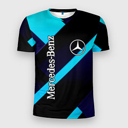 Футболка спортивная мужская Mercedes Benz, цвет: 3D-принт