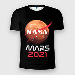 Мужская спорт-футболка NASA Perseverance