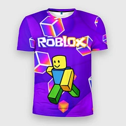 Мужская спорт-футболка ROBLOX КУБЫ