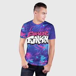Футболка спортивная мужская Friday Night Funkin, цвет: 3D-принт — фото 2