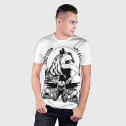 Футболка спортивная мужская Doctor Plague, цвет: 3D-принт — фото 2