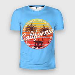 Мужская спорт-футболка Калифорния