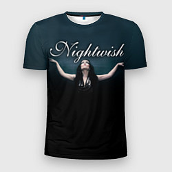 Футболка спортивная мужская Nightwish with Tarja, цвет: 3D-принт
