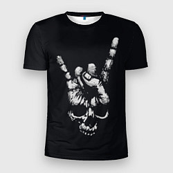 Мужская спорт-футболка Rock Skull