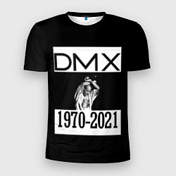 Футболка спортивная мужская DMX 1970-2021, цвет: 3D-принт