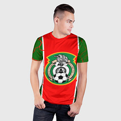 Футболка спортивная мужская Сборная Мексики, цвет: 3D-принт — фото 2