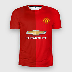 Футболка спортивная мужская Мхитарян футболка МЮ, цвет: 3D-принт
