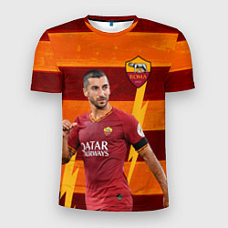 Мужская спорт-футболка Henrikh Mkhitaryan Roma