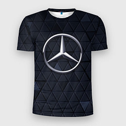 Мужская спорт-футболка MERCEDES BENZ 3D Geometry 3Д