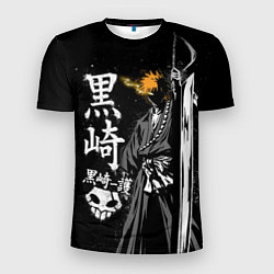 Футболка спортивная мужская Bleach, Ичиго с мечом, цвет: 3D-принт