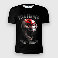 Футболка спортивная мужская Five Finger Death Punch 5FDP, цвет: 3D-принт