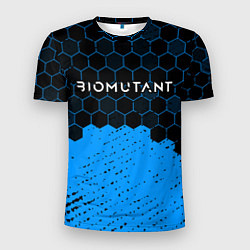 Мужская спорт-футболка Biomutant - Hexagon