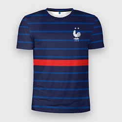 Мужская спорт-футболка Форма сборной Франции домашняя