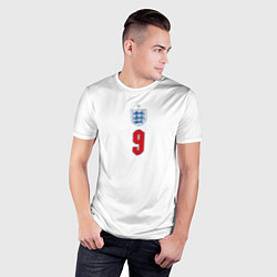 Футболка спортивная мужская Кейн форма Англия 20212022, цвет: 3D-принт — фото 2
