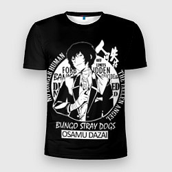 Футболка спортивная мужская Осаму Дазай Бродячие псы, цвет: 3D-принт